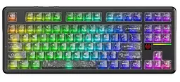 Клавиатура Attack Shark X87 Ultra RGB Meg Shark Switches Wireless (AS-6979033730243-FC) Forged Carbon (G-000004502)