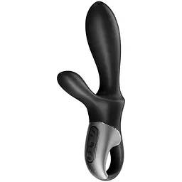 Вібратор Satisfyer Heat Climax + Connect App 20.5 см чорний