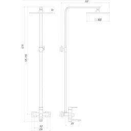 Душова система Globus Lux DS0026 - мініатюра 5