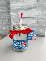 Набір для приготування молочного коктейлю Milchshake Glas Oreo Cookie Schokostreusel - мініатюра 5