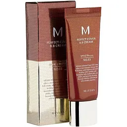 ВВ-крем Missha M Perfect Cover RX SPF42/PA+++ відтінок 13 (Bright Beige) 20 мл - мініатюра 3