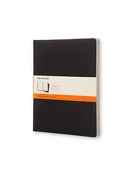 Записник Moleskine Cahier XXL, Лінійка Чорний (QP331)