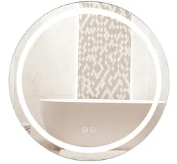 Дзеркало Qtap Mideya (DC-F803) 600х600 QT2078F803W - мініатюра 1
