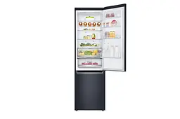 Холодильник LG GW-B509SBDZ 203см 2 дв холодильне відділення 277 л морозильне відділення 107 л A++,NF,Лін,Зона свіжий Дисп зовнішній,Чорний мат - мініатюра 4