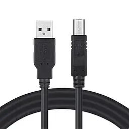 Кабель для принтера ColorWay USB 2.0 AM/BM 3.0m black (CW-CBUB073-BK)