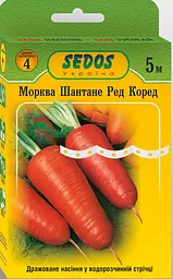 Морква Sedos Шантане Ред Коред 5 м