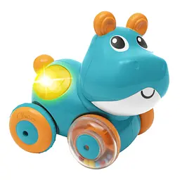 Музична іграшка - каталка Chicco Бегемотик Sprint & Go (12153.00)