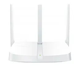 Роутер Mercusys MW305R_V2 Wi-Fi 802.11 b/g/n, 300Mb, 3 LAN 10/100Mb, режим точки доступу, швидке налаштування безпеки