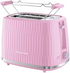 Тостер Eden 800Вт, пластик, підігрів, разморозка, малиновий Russell Hobbs kuh0014916