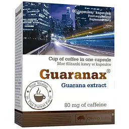 Энергетик Olimp Guaranax 60 капсул