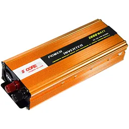 Інвертор автомобільний перетворювач напруги в машину DC12V-AC220V 2000W Inverter 5 CORE SC-2000VA