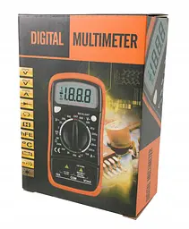 Цифровий мультиметр тестер з підсвіткою екрана PeakMeter PM830L - мініатюра 10
