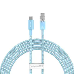 Кабель Baseus Explorer Series Fast Charging Cable with Smart Temperature Control Cable Type-C to Type-C 100W 2m P10319703311-01 Bl