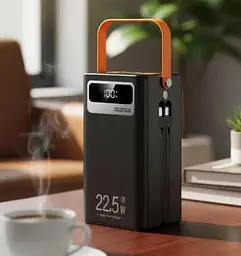 Повербанк WUW-TUGII Y105 Powerbank портативний акумулятор швидка зарядка 50 000 mAh LED-індикація Чорний - мініатюра 3
