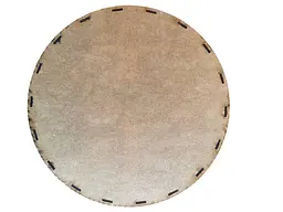 Подарункова коробка кругла (ХДФ) 19x10 см. №30 - мініатюра 6