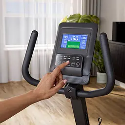Горизонтальний велотренажер Hop-Sport HS-4500L Arkil чорно-золотистий - мініатюра 8