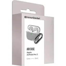 Чохол ArmorStandart Air для Apple AirPods Pro 3 Black (ARM88267) [149485] - мініатюра 4