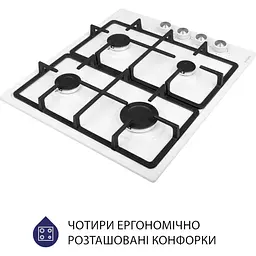 Варильна поверхня Minola MGM 615204 газова - мініатюра 2