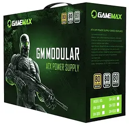 Блок живлення 700 Вт, GM-700, Black, напівмодульний GameMax teh0028860 - мініатюра 8