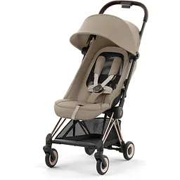 Коляска Cybex Coya Rosegold Cozy Beige (522005183) - мініатюра 2