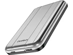 Зовнішній акумулятор (Power Bank) Choetech B655 MagSafe 5000 mAh Silver (6932112104779)