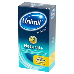 Презервативи Unimil Natural+ 12 шт. - мініатюра 2