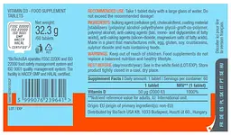 Вітамін D3 BiotechUSA Vitamine D3 60 таблеток - мініатюра 2