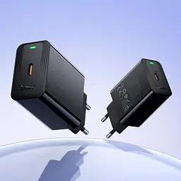 Адаптер мережевий HOCO Leader single port charger CS93A 1Type-C, 20W/3A, PD - мініатюра 2