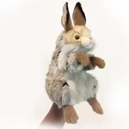 М'яка іграшка на руку Hansa Зайчик Hansa Puppet, 35 см - мініатюра 2