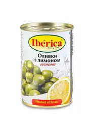 Оливки фаршировані лимоном Iberica 280 г