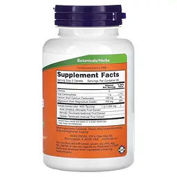 Натуральна добавка NOW Triphala 500 mg, 120 таблеток - мініатюра 2