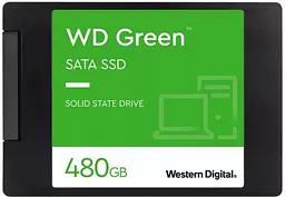 Накопичувач SSD 480GB WD green 2.5" SATAIII TLC (WDS480G3G0A) ССД диск внутрішній - мініатюра 2