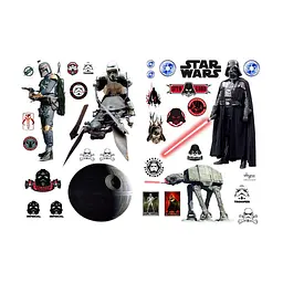 Стікер-наклейка ABYstyle Star Wars — Empire (Імперія) блістер, 100х70 см (ABYDCO057_B)