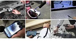 Ендоскоп водонепроникний Kerui 5м гнучка Usb камера - мініатюра 10