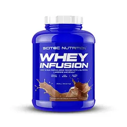 Сироватковий протеїн Scitec Nutrition Whey Infusion, 2 кг - Шоколадне морозиво