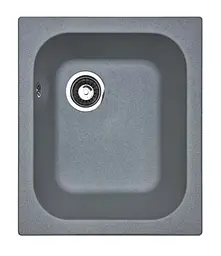 Кухонна мийка Adamant COMPACTA сіра 430x500x200 мм, без крила 43 см