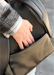 Чоловічий рюкзак Sambag 37х31х14 см 000305565 - мініатюра 9