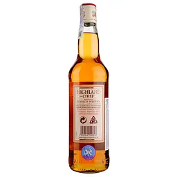 Уцінка. Віскі шотландський Highland Chief 3 YO blended 40%, 0,7 л - мініатюра 2