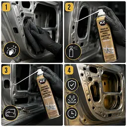 Мовіль K2 Cavity Wax для захисту від корозії та гідроізоляція аерозоль 500 мл (L330) - мініатюра 2
