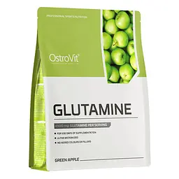 Амінокислота OstroVit Glutamine, 500 грам - Зелене яблуко