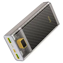Батарея універсальна HOCO 20000mAh, 22.5W, Black (J103A / 45366) - мініатюра 3