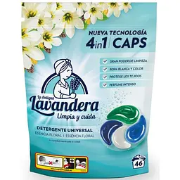 Капсули для прання Lavandera Universal flowers, 46 шт