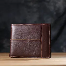 Горизонтальний стильний гаманець із натуральної шкіри Vintage 12х10х2,5 см acs0029629 - мініатюра 8