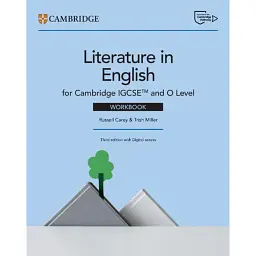 Cambridge IGCSE and O Level Literature in English 3rd Edition Workbook with Digital Access (2 Years) - Russell Carey