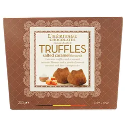 Цукерки L'Heritage Chocolates шоколадний трюфель із солоною карамеллю 200 г - мініатюра 2