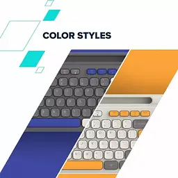 Клавіатура Canyon HKB-W03 Wireless UA Beige (CNS-HKBW03BG) - мініатюра 9