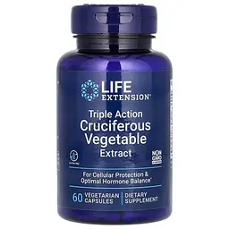 Броколі Triple Action Cruciferous Vegetable Extract 60 Capsules Life Extension vit0006457