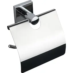 Тримач туалетного паперу з кришкою VBI Saturn chrome VBI-040313CH, Хром