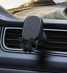 Тримач для телефона Baseus Stable Series Gravitational Car Mount Air (Air Vent Version) - мініатюра 5