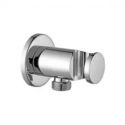 Шлангове приєднання з тримачем Paffoni chrome ZSUP031CR, Хром